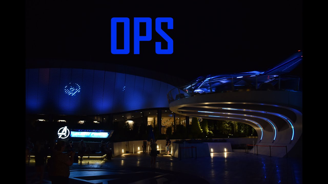 Theme Park Operations : Avengers Assemble Flight Force - Walt Disney Studios Park - Unload station