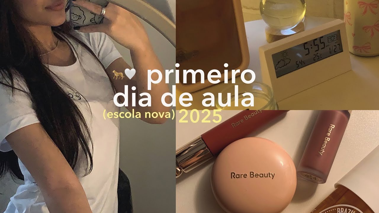 meu primeiro dia de aula de 2025!