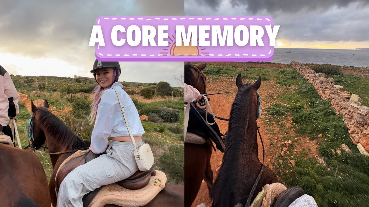 Sunset Horse Ride in Malta | Dreamy Travel Moment