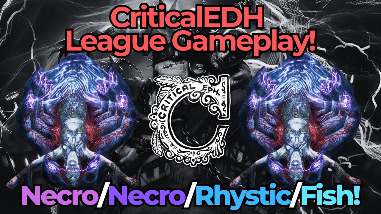 Битва движков для розыгрыша карт: 2x Necro против Rhystic против Remora - геймплей лиги CriticalE...