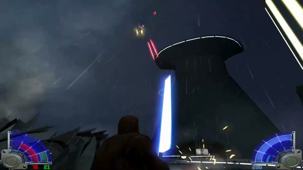 Knights of the Force 2.4 Demo Gameplay Obi Wan vs Jango Fett Part 6