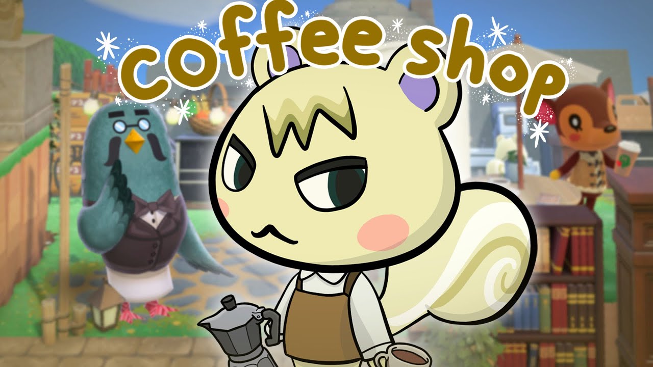 Строительство кофейни Маршала в Animal Crossing New Horizons