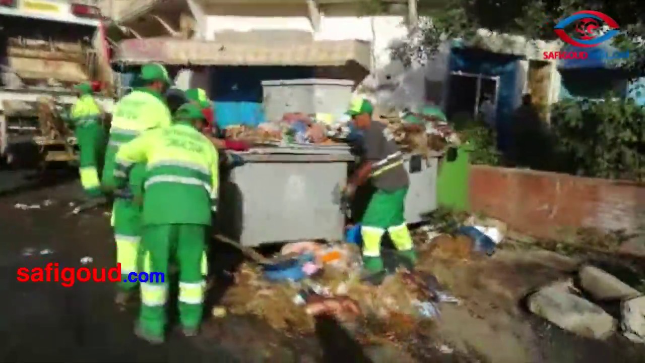 عمال النظافة بآسفي يكسبون رهان شوارع نظيفة خلال عيد الأضحى