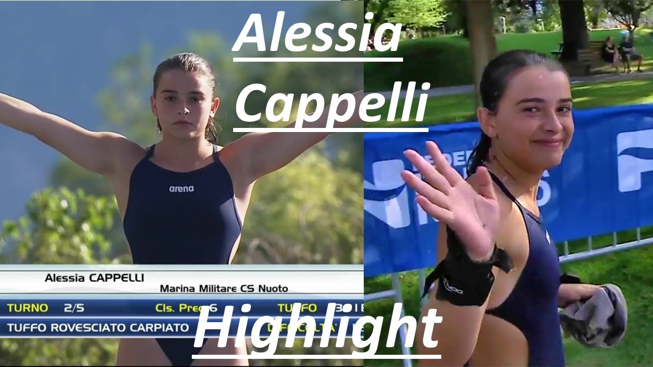 Women's Diving | Alessia Cappelli | Very Cute Diver | Platform Highlight| Bolzano 2022