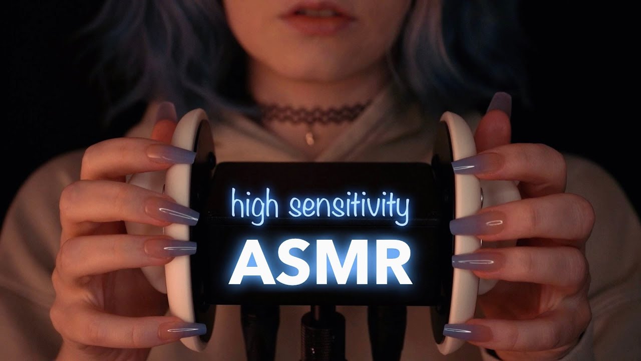 ASMR | High Mic Sensitivity Ear Massage - Cupping, Lotion, Close Up, No Talking