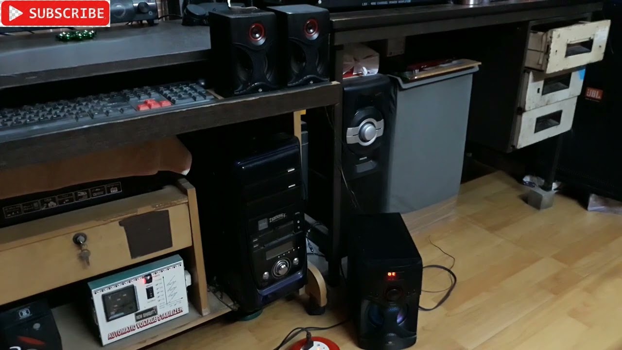 Zebronics VS Philips 2.1 Multimedia speakers Sound Test // The technoboy