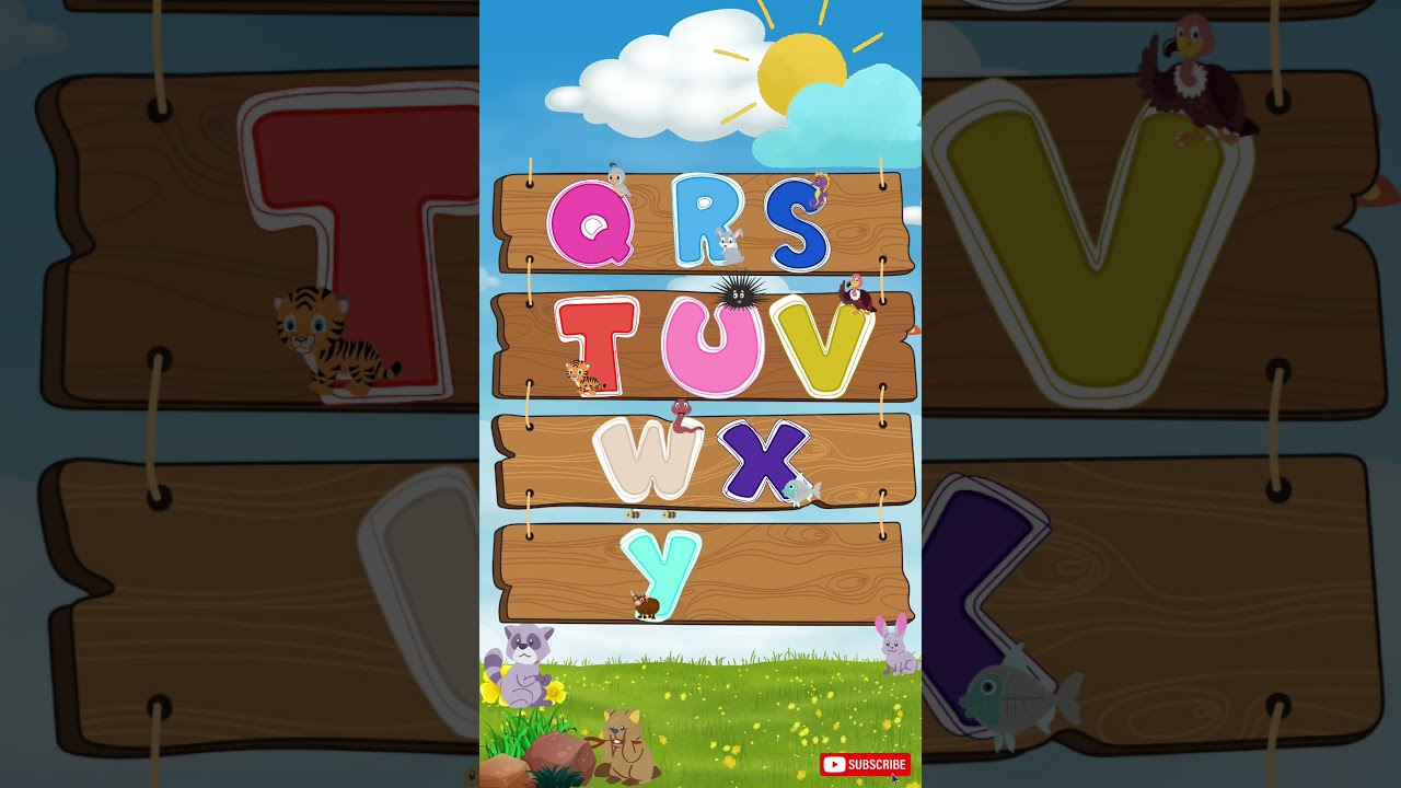 Big Letters Alphabet | ABC Song For Kids #learningabcs #kids #abcsong #nurseryrhymes #kidssongs