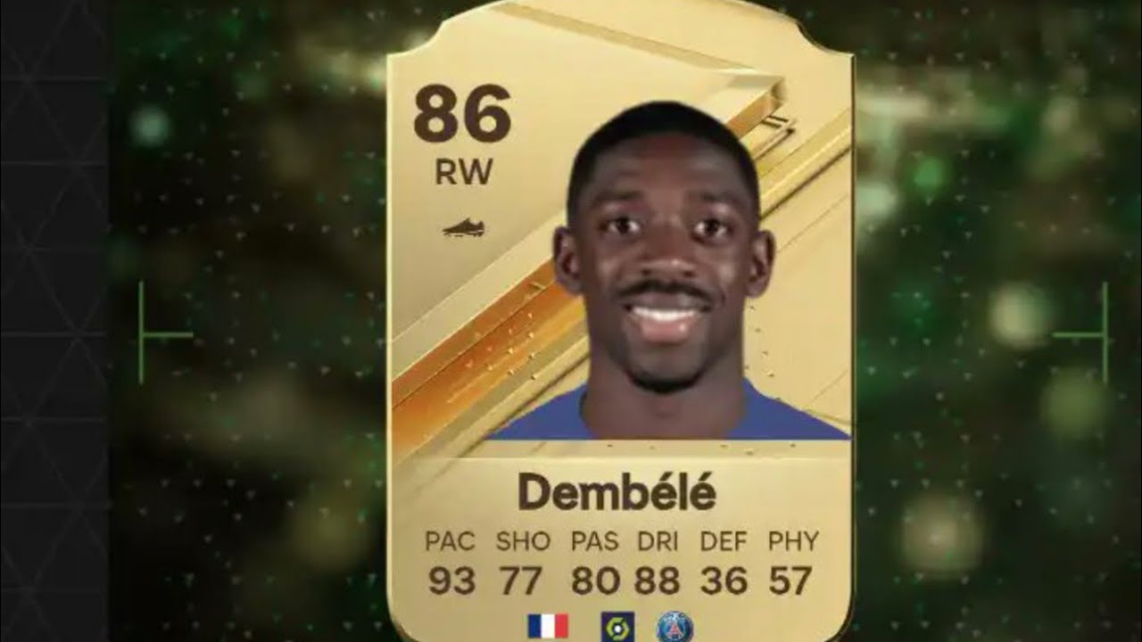 86 Ousmane Demb&eacute;l&eacute; is broken on FC 24!