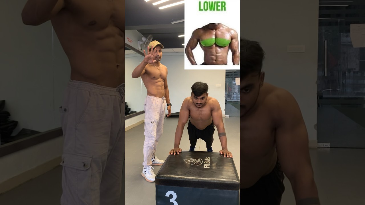 Widen your chest in 45 days like this✅ #youtubeshorts #tutorial #homeworkout #chestworkout
