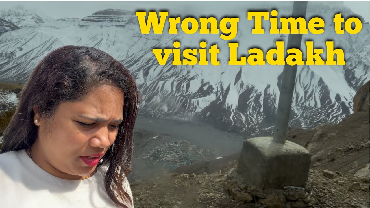 Wrong Time To Visit Ladakh | We took Wrong Decision To Travel So Far #goanvlogger #ataltunnel 