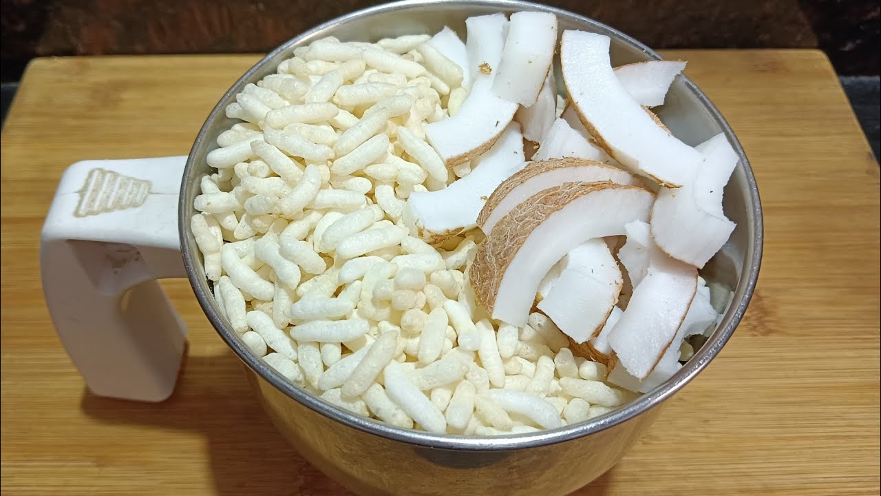 1 கப் பொரி,தேங்காய் இருந்தா 😋வாய்க்கு ருசியா இப்படி செஞ்சு கொடுத்து பாருங்க விரும்பி சாப்பிடுவாங்க