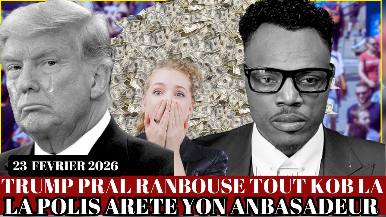 MAISON BLANCH TET ANBA,YON NOUVO LWA MANDE TRUMP RANBOUSE 17MILYA DOLA,25 SOLDA MEXIKEN TONBE...