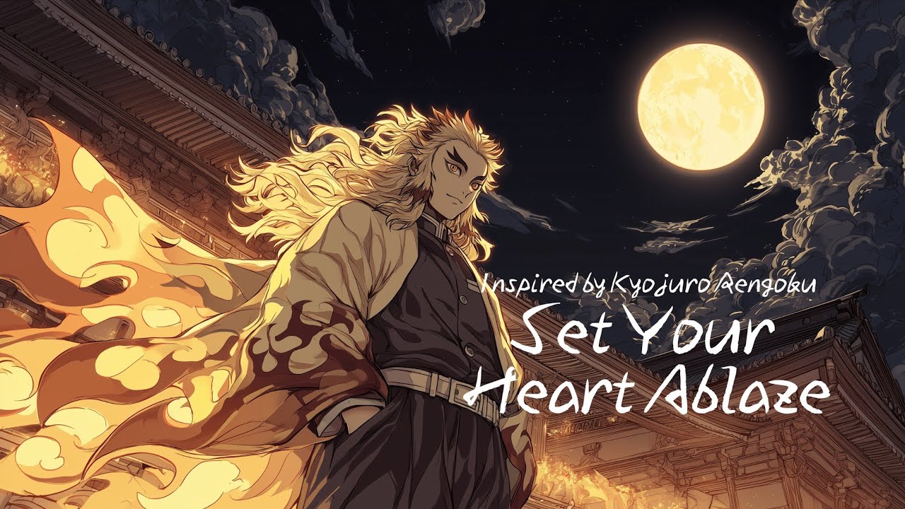 Burning Resolve – Epic Anime Orchestral Music Inspired by Kyojuro Rengoku | Gaming & Motivation 