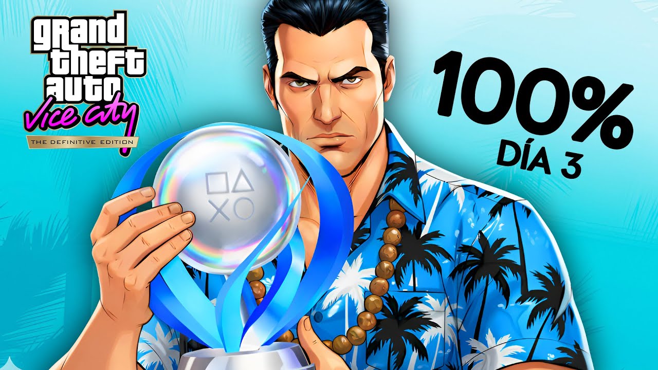 GTA VICE CITY (JUEGO COMPLETO 100%) 🏆 PLATINO 🏆 DÍA 3: MISIONES PRINCIPALES | PS5
