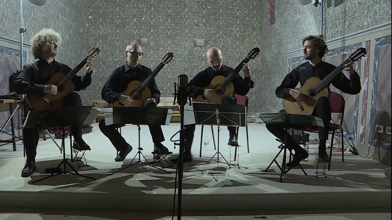 Croatian Guitar Quartet plays Luigi Boccherini - Fandango G. 448