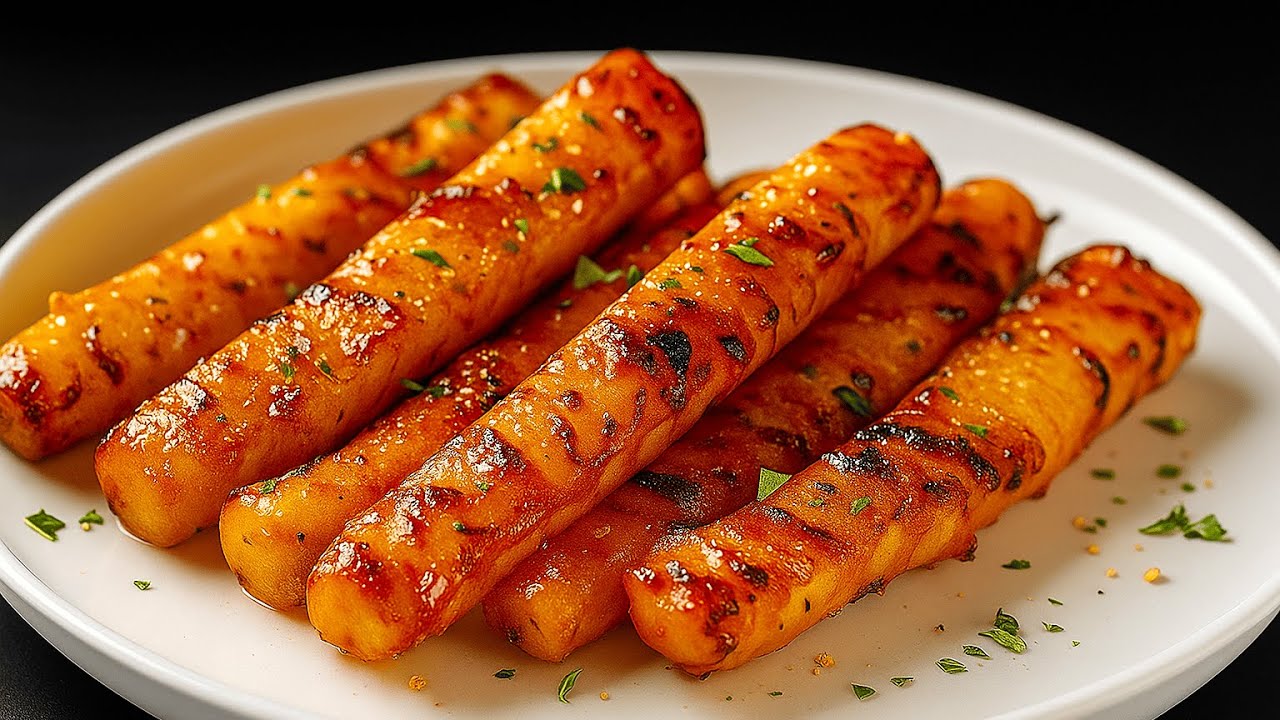 Kartoffelstäbchen in 15 Minuten! Ein schnelles und leckeres Abendessen wie in einem Restaurant!