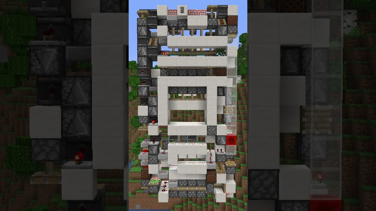 Small & Fast 4x4 Glass Piston Door (1.95s opening)