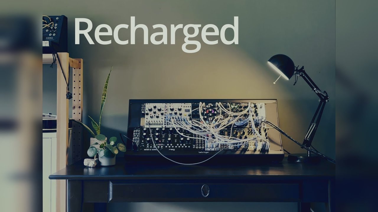 Recharged - Generative Ambient //With Moog Mother 32, Tides, Marbles, Rings and Morphagene