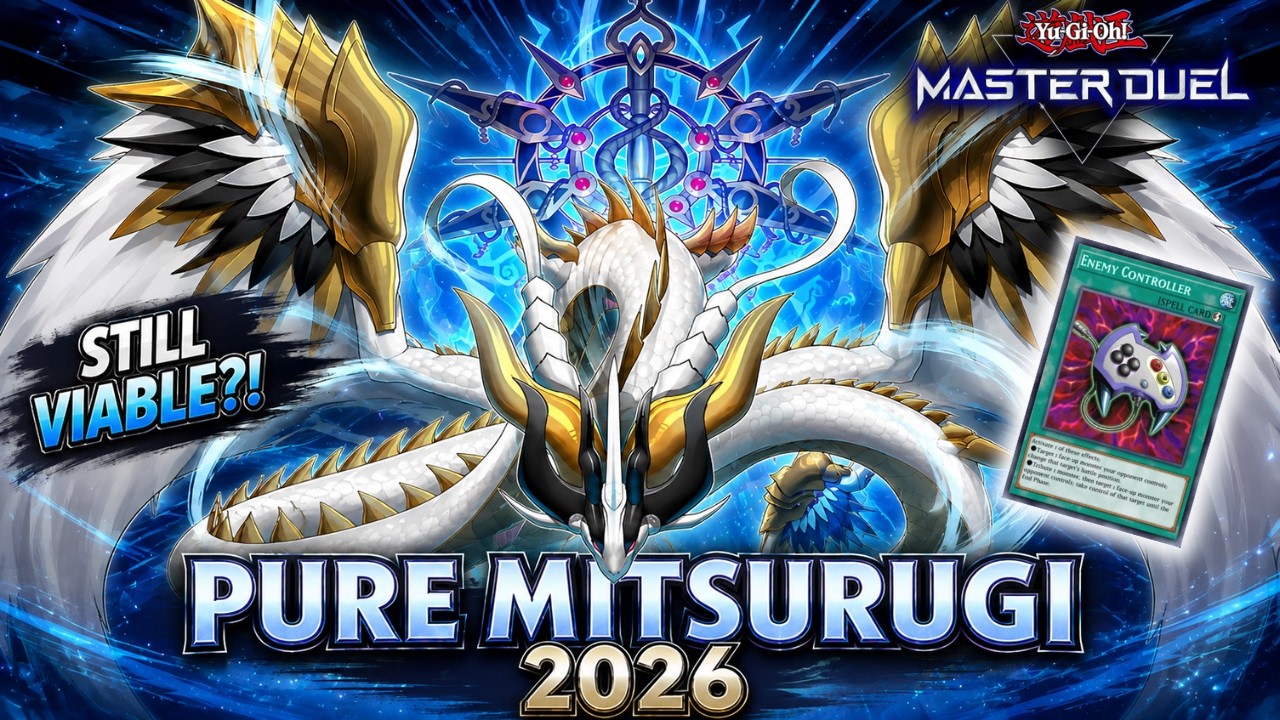 This ONE Tech Card Fixed Pure Mitsurugi | Yu-Gi-Oh! Master Duel