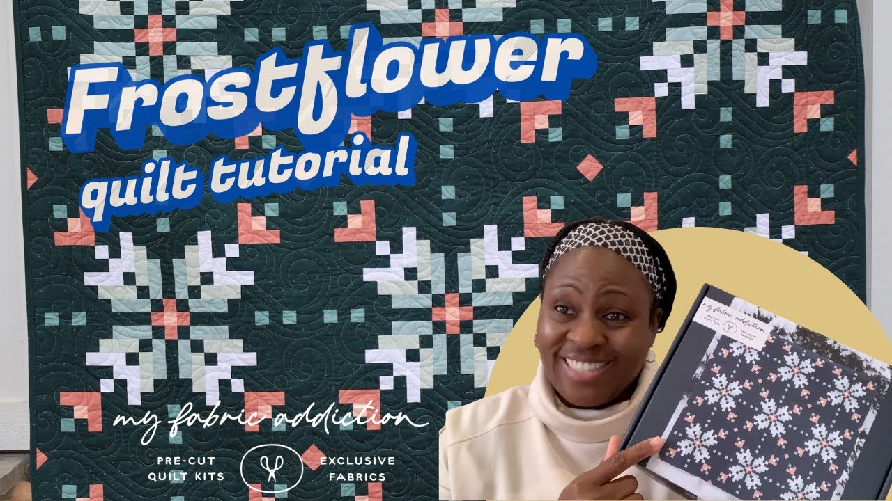 ✨ Frostflower Precut Quilt Kit Tutorial | Beginner-Friendly Step-by-Step ✨