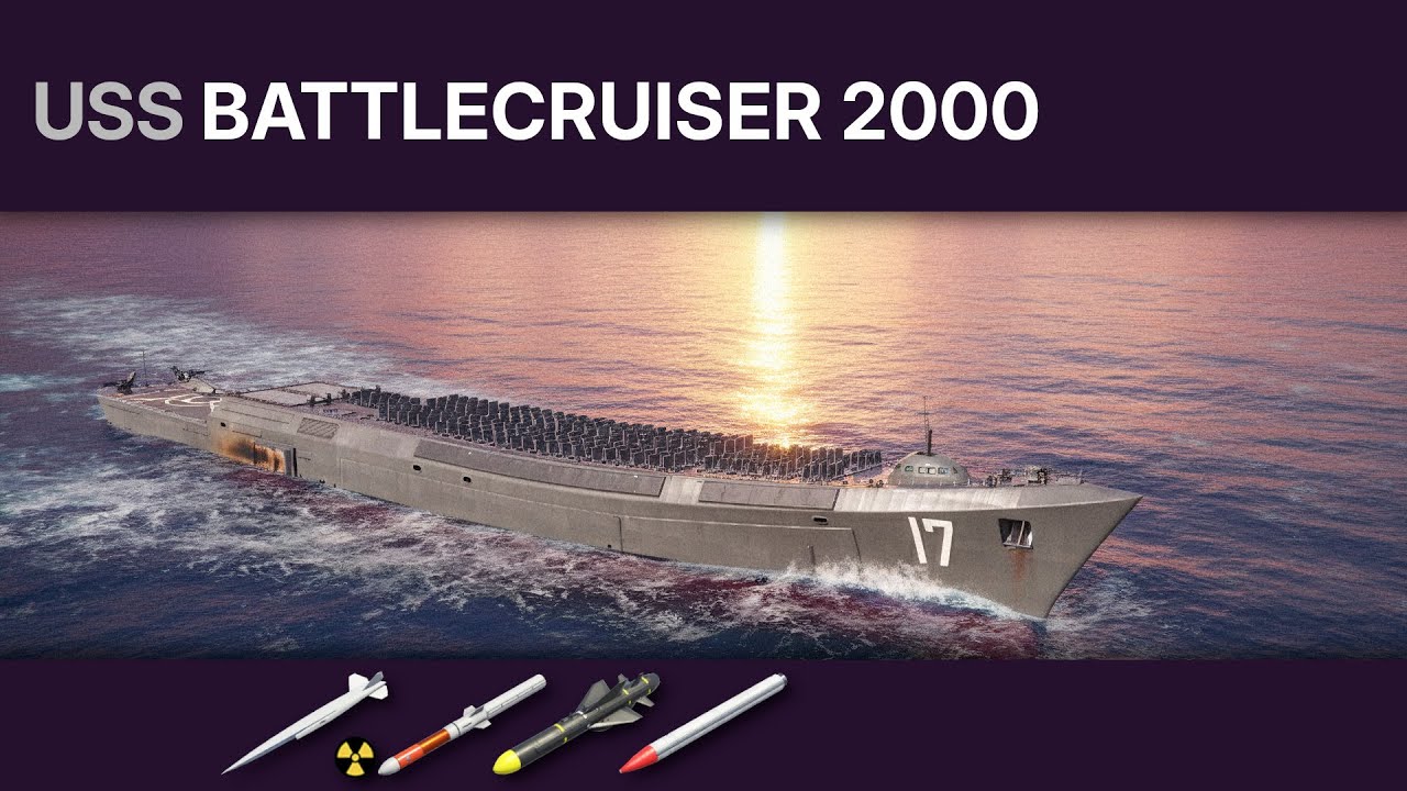 USS Battlecruiser 2000. Trash or not? Modern Warships