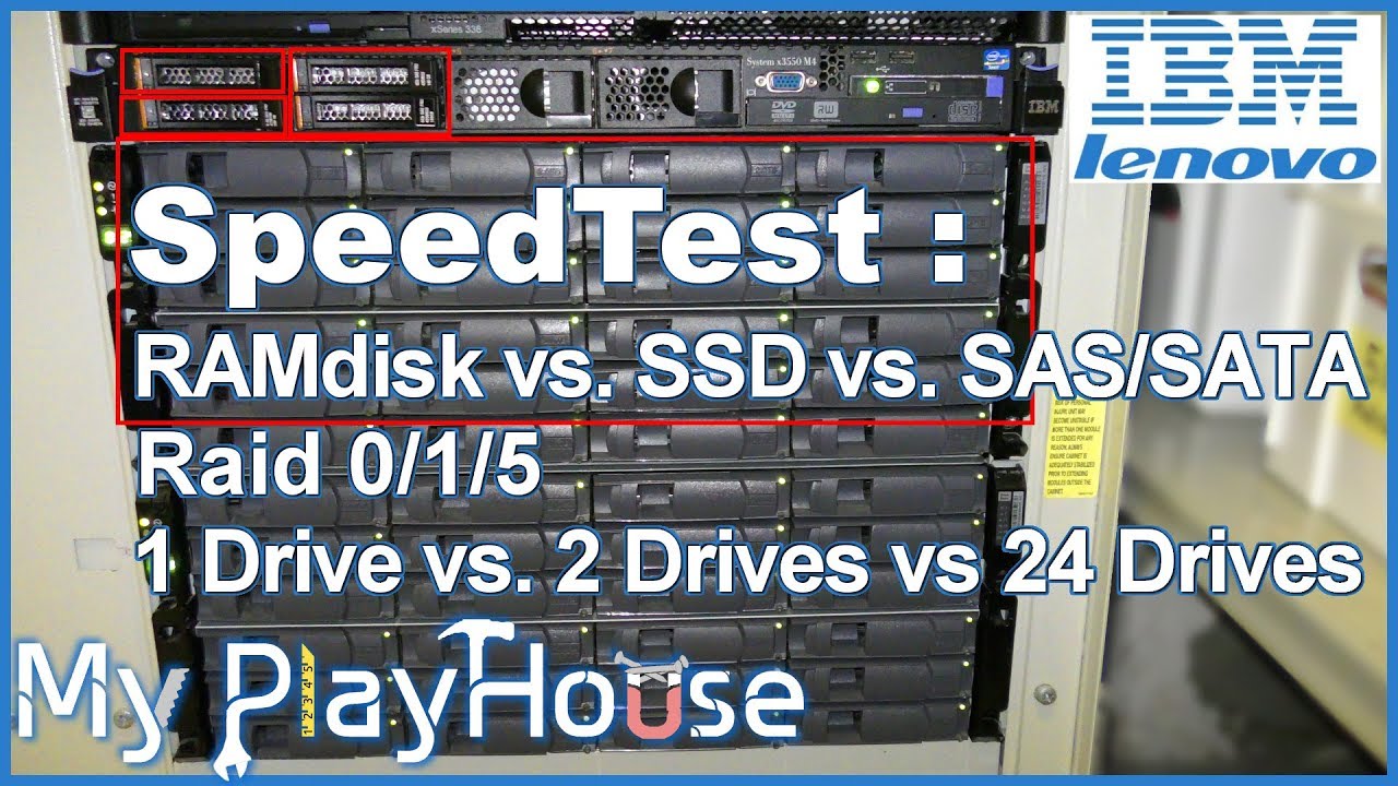 Speed Test, RAMdisk vs. SSD vs. Raid vs. SATA vs. SAS - 673