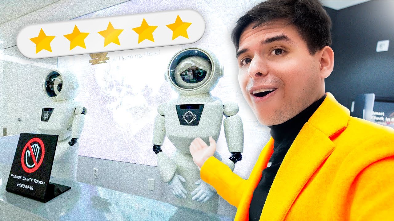 😨 Sobreviví al HOTEL ROBOT MÁS LOCO de Corea 😨