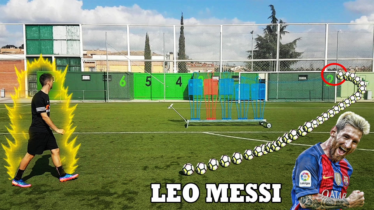 Tutorial: Aprende a Lanzar Faltas Como Leo Messi - Faltas Con Efecto y Rosca de Messi