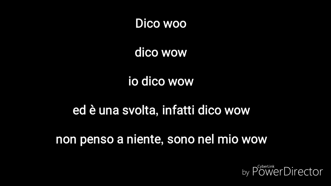 WOW - Alessandro Montesi (Lyrics)