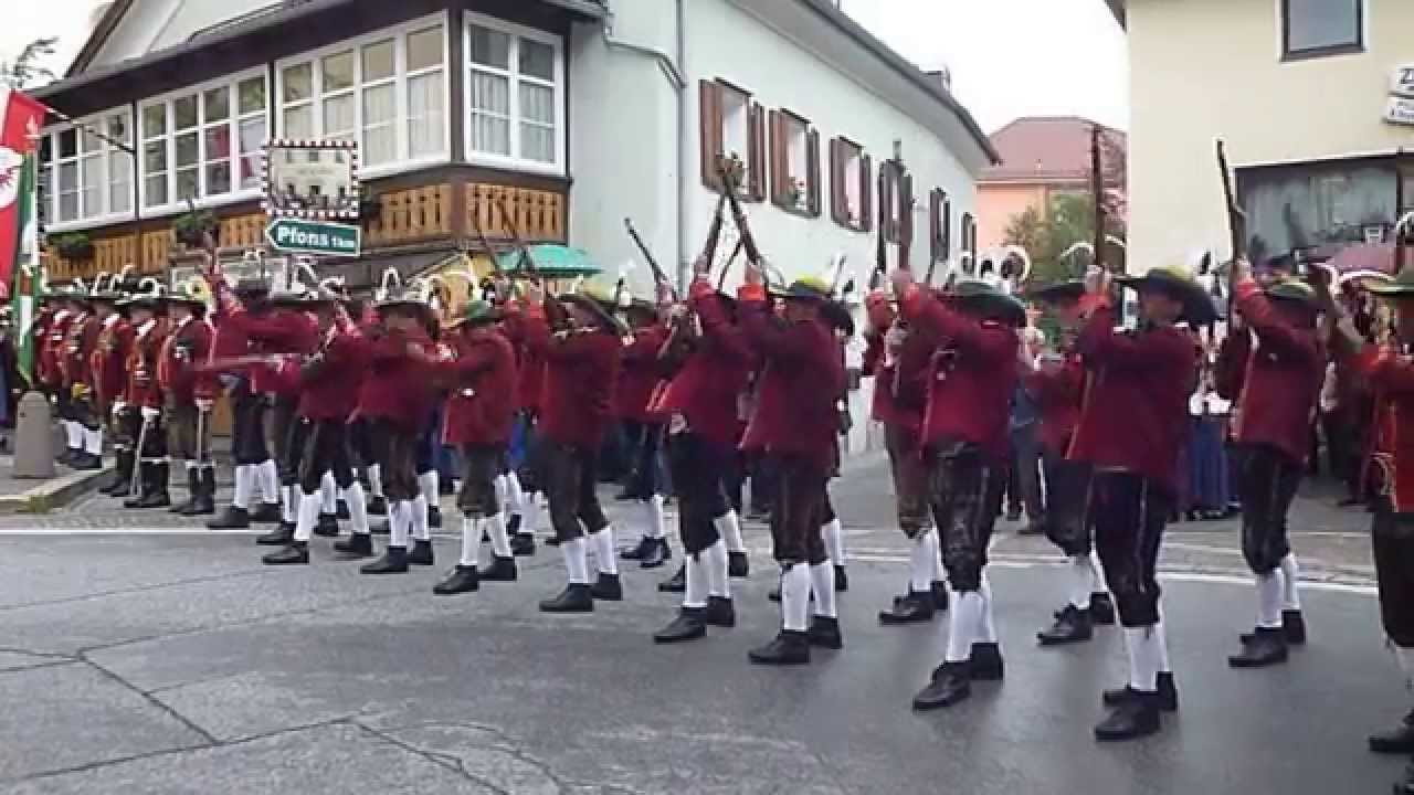 Salve Schützenkompanie Matrei am Brenner Herz-Jesu-Sonntag 2014