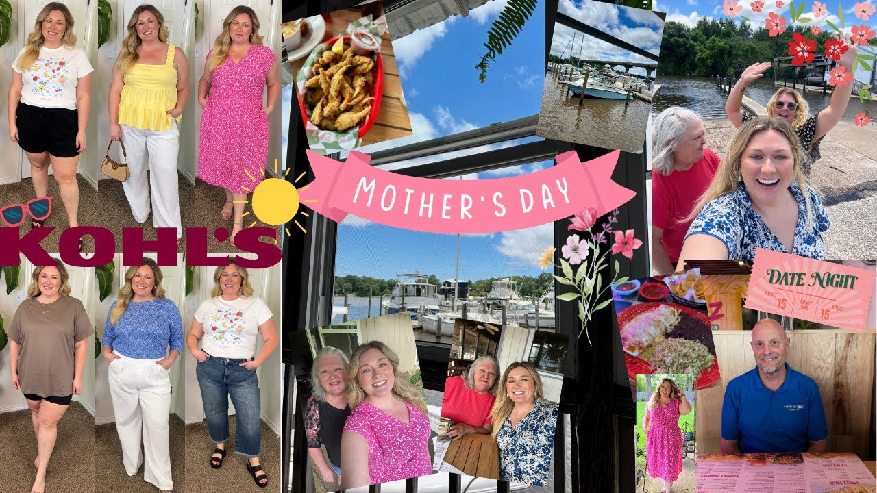 MOTHER’S DAY LUNCH + KOHL’S SPRING/SUMMER FINDS | vlog 280