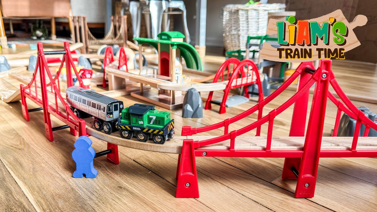 Расширение набора BRIO Deluxe Railway Set с помощью мостов и стрелочных переводов | Модернизация ...