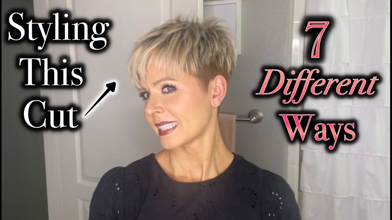 Pixie Hair Tutorial | 7 Quick Change Styling Ideas