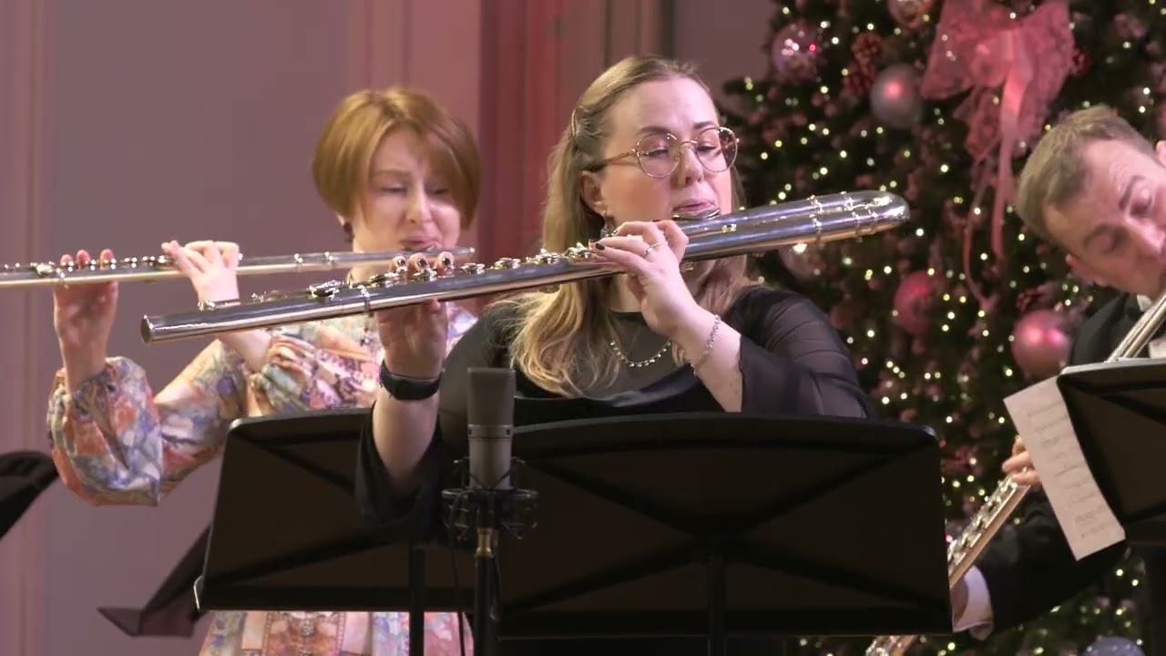 РЕЙНЕКЕ Юмореска - Московский флейтовый ансамбль / REINECKE Humoresque - Moscow Flute Ensemble