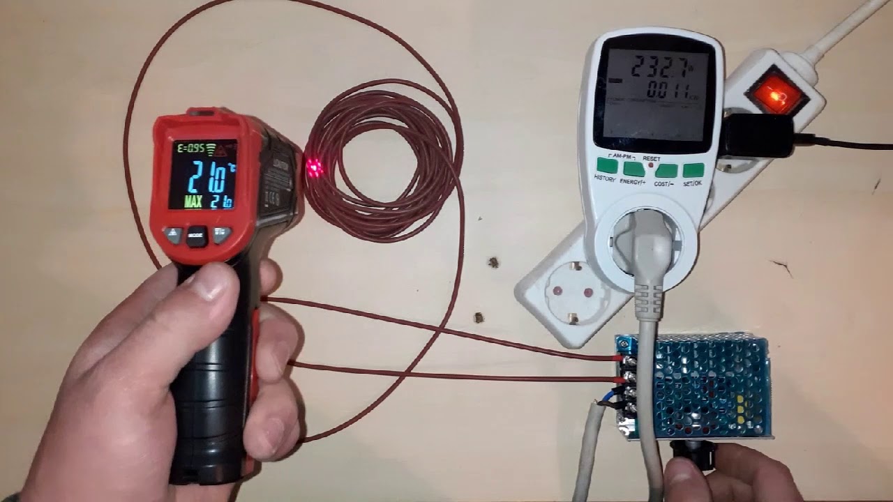 Electrische Heizung mit carbonkabel für Füssbodenheizung 