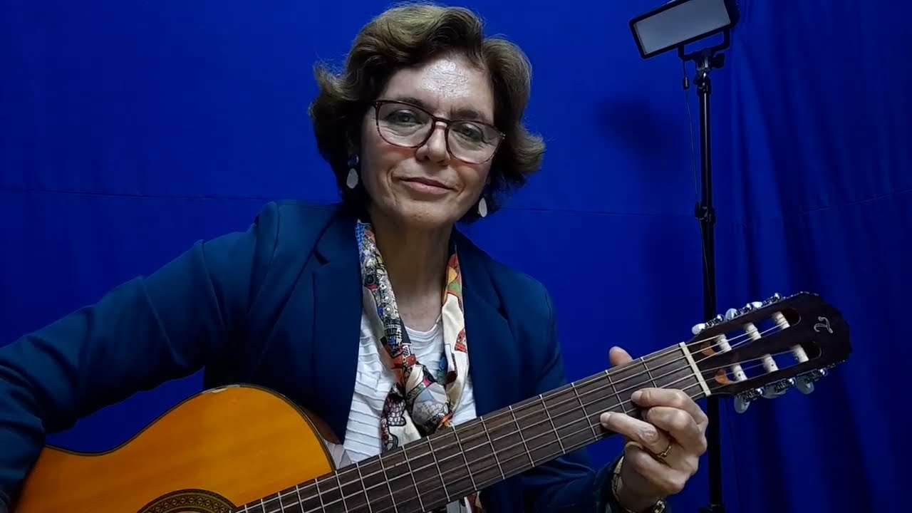 VILLANCICO, EL TAMBORILERO guitarra en C y canto (COVER)