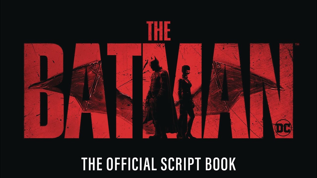 #665 The Batman: The Official Script Book 2022