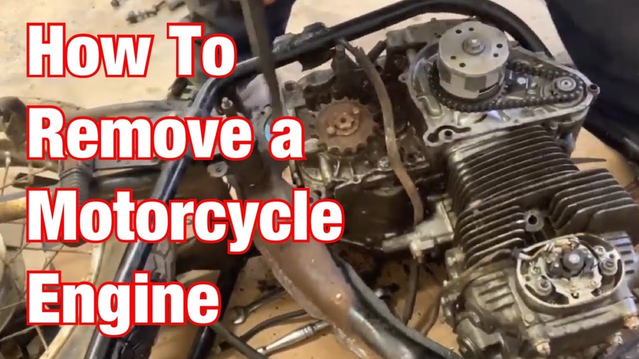 How To Remove A Motorcycle Engine-Vintage Motorcycle Restoration Project: Part 17