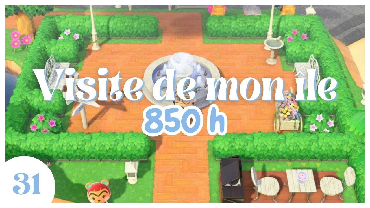 ⭐ VISITE de mon ILE, sous les tropiques ! (850h de jeu) | Animal Crossing New Horizons #31