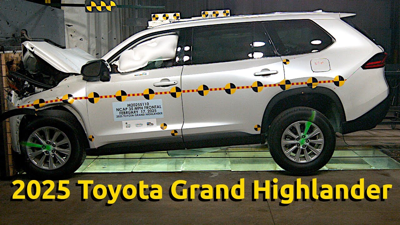 2025 Toyota Grand Highlander Crash Test
