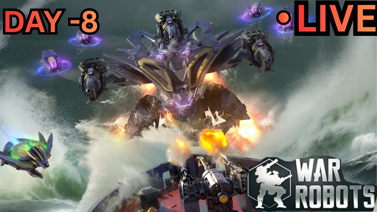 | WAR ROBOTS CHILL LIVE STREAM DAY 8 #warrobotslive #warrobotsindia #warrobots