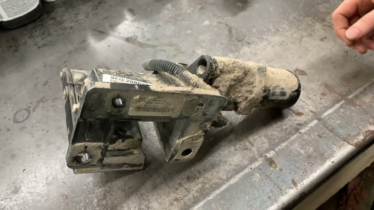Power Running Board Stuck Seized - Dodge Ram 1500