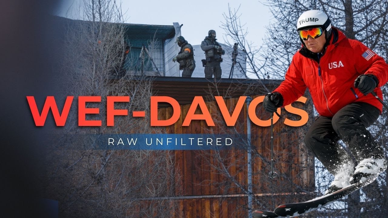 This video shows raw, unfiltered impressions from the streets of Davos