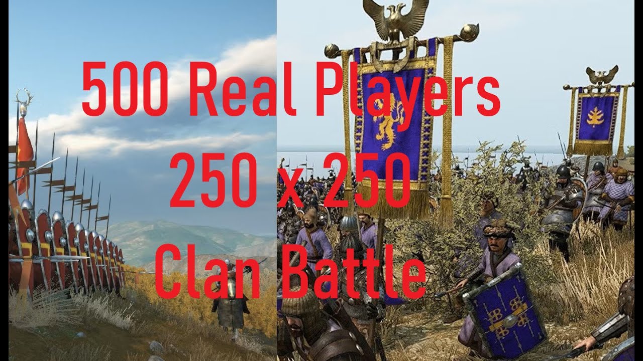 250 на 250 РЕАЛЬНЫХ ИГРОКОВ — Bannerlord | Битва + набор в клан