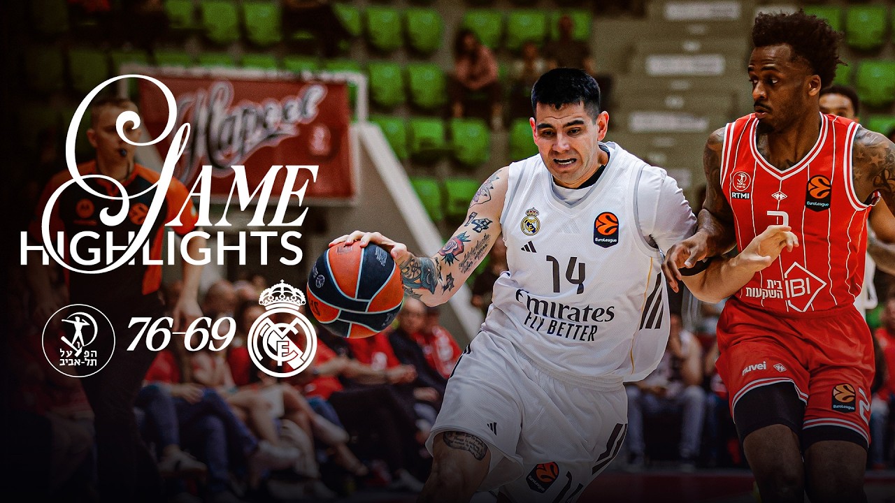 Hapoel Tel Aviv 76 - 69 Real Madrid | Partido 3 | Playoff Euroleague