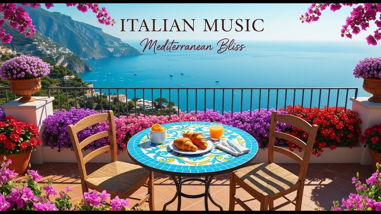 🎶 Lake Como Escape & Italian Chill 🎶 2+ Hours Scenic 4K