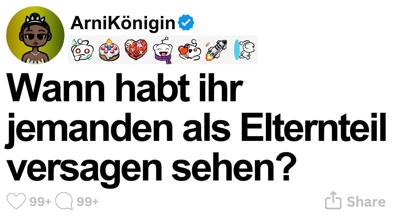[GANZE STORY] Wann habt ihr jemanden als Elternteil versagen sehen?
