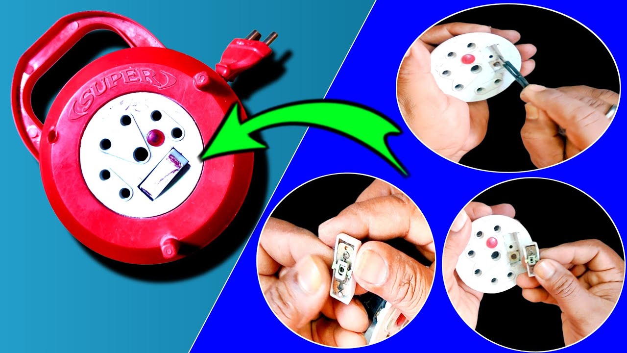 extension board wiring  | extension board switch Repair  #extensioncordrepair