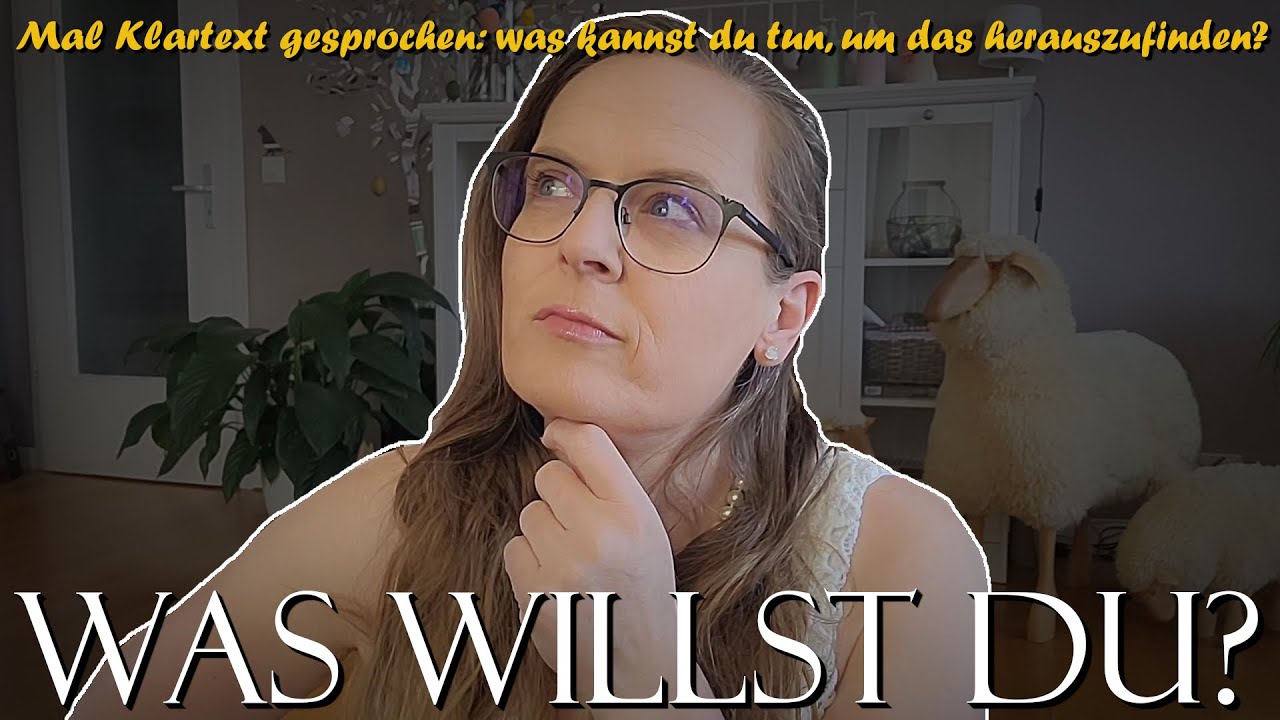 Wie du herausfindest, was du wirklich willst #selbstfindung #disziplin #resilienz