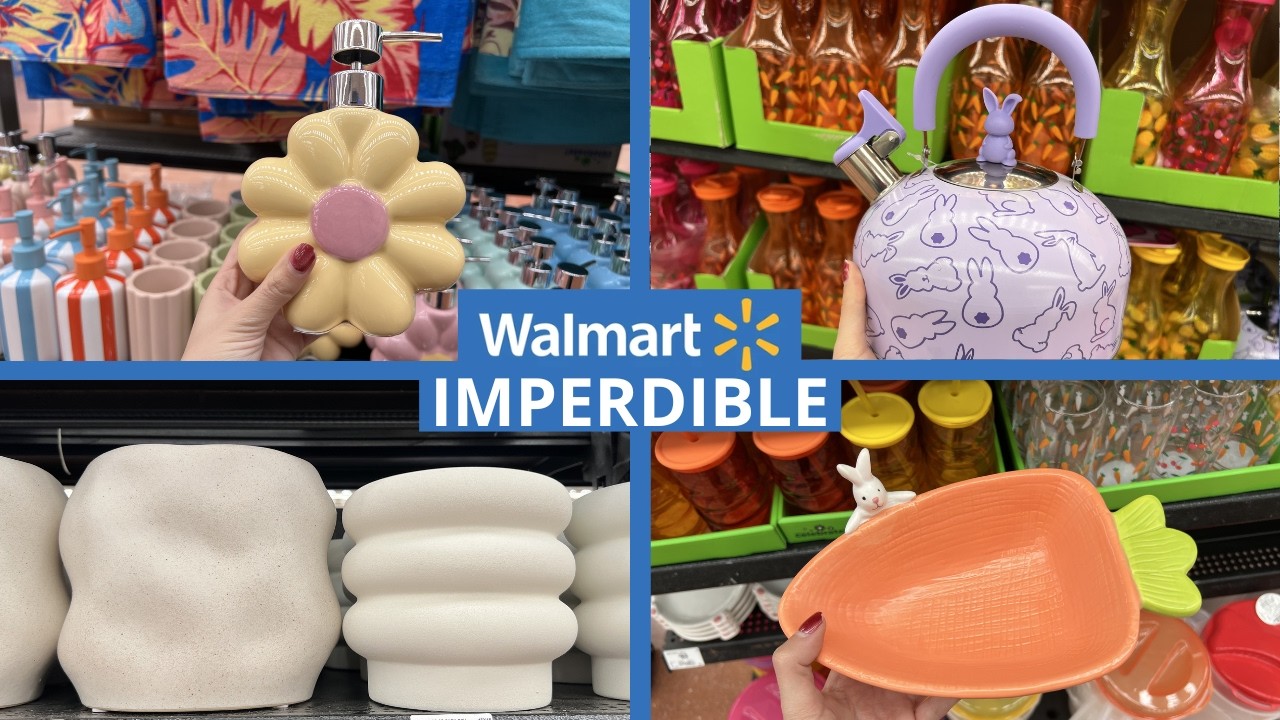 Hermosas novedades de temporada en Walmart que te van a encantar!